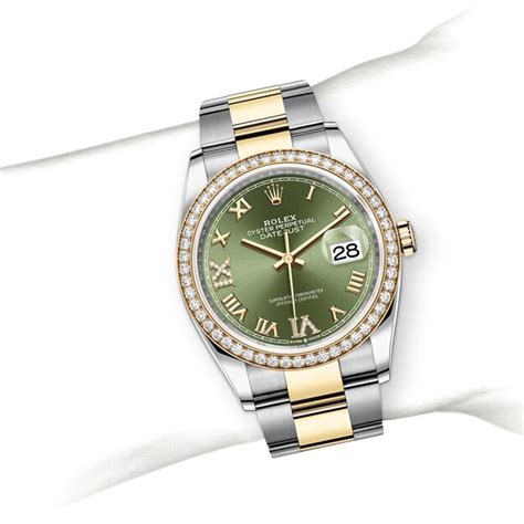 rolex datejust 36 oystersteel and yellow gold|More.